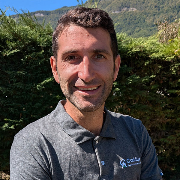 Romain Costes, ingénieur automaticien chez CodAlp Automatisme